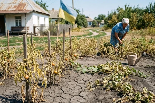 Посуха висушує криниці та городи: на Прикарпатті річки втратили майже всю воду