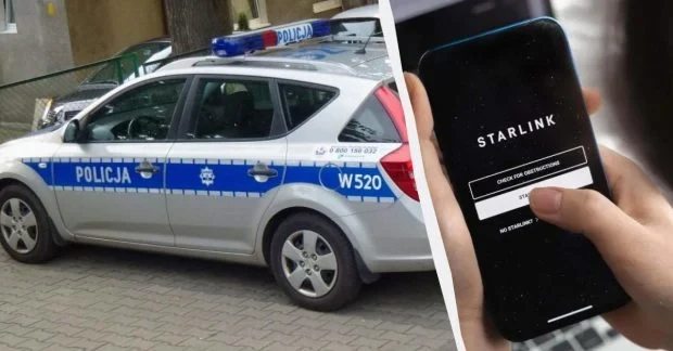 У Польщі розслідують підпал станції Starlink: камери підтвердили, що її підпалили навмисно